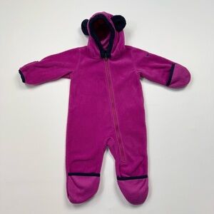 Baby/Infant Columbia Sportswear Co. Baby Bear 1pc One Piece Fleece Size 6-12M